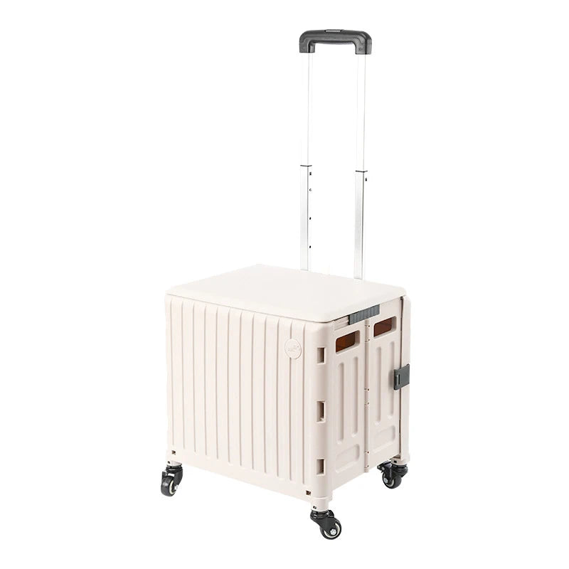 Mini Climbing Stair Supermarket Seat Hand Foldable Folding Shopping Trolleys Cart