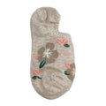Custom Women's Cotton No Show Ankle Socks Summer Casual Breathable Anti-Slip Sweat-Absorbent Invisible