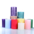 Religious Wedding Stick Candle Decoration Red and White Scented Paraffin Candle