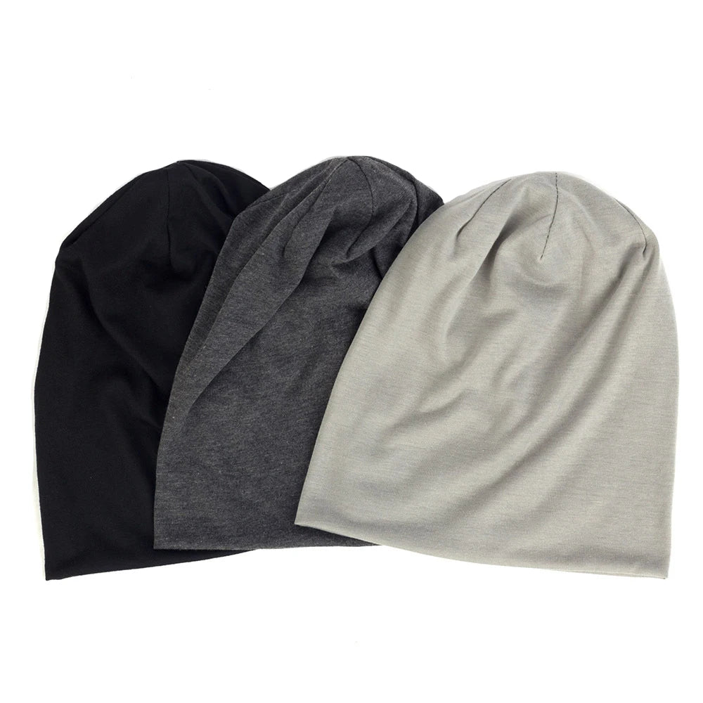 Thin Multicolor Double Layered Beanie Hat Unisex Autumn and Winter Outdoor Knitted Hats Accept Design Polyester Knitted Hat