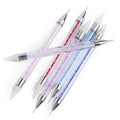 One Pcs Nail Art Diamond Wax Pen Various Color Picking Rhinestones Pen Drill Dot Painting Pencil Nail Art Decoration DIY Tool