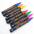 Factory Direct Liquid Chalk Markers for Kids - Set of 8 Washable Dry Erase Pens for School Menu Board & Car Window Glass