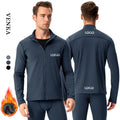 Customized Plus Size Men's Hiking Jackets Thicken Warm Outdoor Riding Climbing Long-Sleeved Zipper Coat Sweatshirts