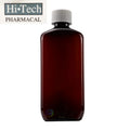 16oz 500ml Empty Plastic Bottle with Hi Tech Booklet Labels Cough Syrup Multi-layer Folding Adhesive Sticker and CRC Cap