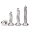 Factory Wholesale Stainless Steel Torx Self Tapping Screws Flat Countersunk Torx Head Anti-Security Wood Screw M5 X 20mm