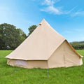 WOQI Luxury Glamping Teepee Canopy Custom Wind Valley Cotton Canvas Yurt for Family Outdoor Camping Tent