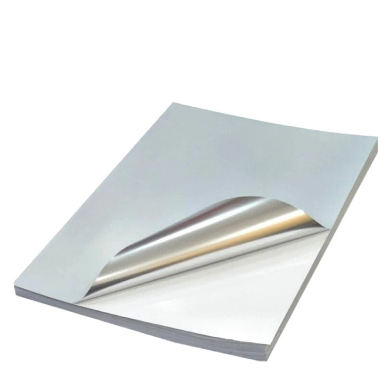 Printable Clear Self Adhesive A4 Waterproof Label Inkjet/Laser Stickers Paper Full Sheet Transparent Vinyl Sticker Printer Paper
