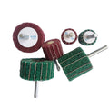 3inch Round Coarse Abrasive 40-400# Polishing Flap Wheels 50x25mm Non Woven Grinding Shaft Flap Wheel