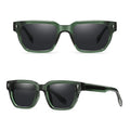 Fashion Eyewear Propionic Acid Rectangular Thick Frame Sunglasses Men Retro Polarized Wholesale Custom logo Sunglasses Women