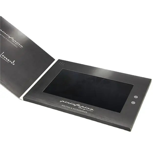 Custom Logos Advanced Technology Low Price Invitation Card High Resolution 7 Inch Music Video Brochure Player Book