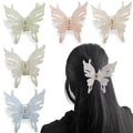 New Butterfly Fashional Lovely Fashion Hair Claw High Quality Acetic Acid Kids Girls Paper Card Packaging KLACOMA 8 Colors China