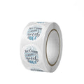 Custom Full Color Printed Round Adhesive Waterproof Bottle Label Roll Logo Label Sticker Printing