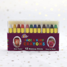 Customer logo High Quality Cosmetic Level Oil Based Body Paint Face Crayon