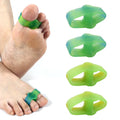 Soft Gel Bunion Corrector Elasticity Toe Spacer Hammer Toe Straightener with 2 Loops