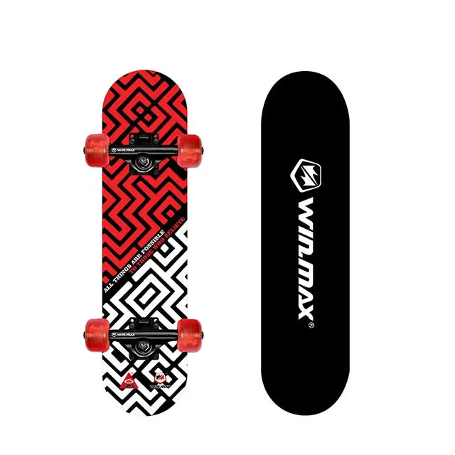 Win.max Double Rocker Bat Board Skateboard 31"X8" Maple Deck Portable Lightweight China Guangdong