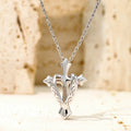 Wholesale Christian Jesus Cross Pendant Fashion Jewelry Wholesale Women Accessories Sterling Silver Custom Jewelry
