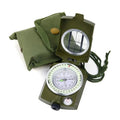 Multifunctional Lensatic Compass Tactical Compass and Waterproof Metal Sighting Navigation Compasses for Hiking