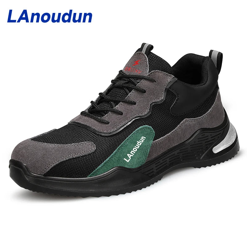 Lanoutun 10KV Insulated Safety Shoes for Men & Women Optimal Foot Protection for Winter Outdoor Activities
