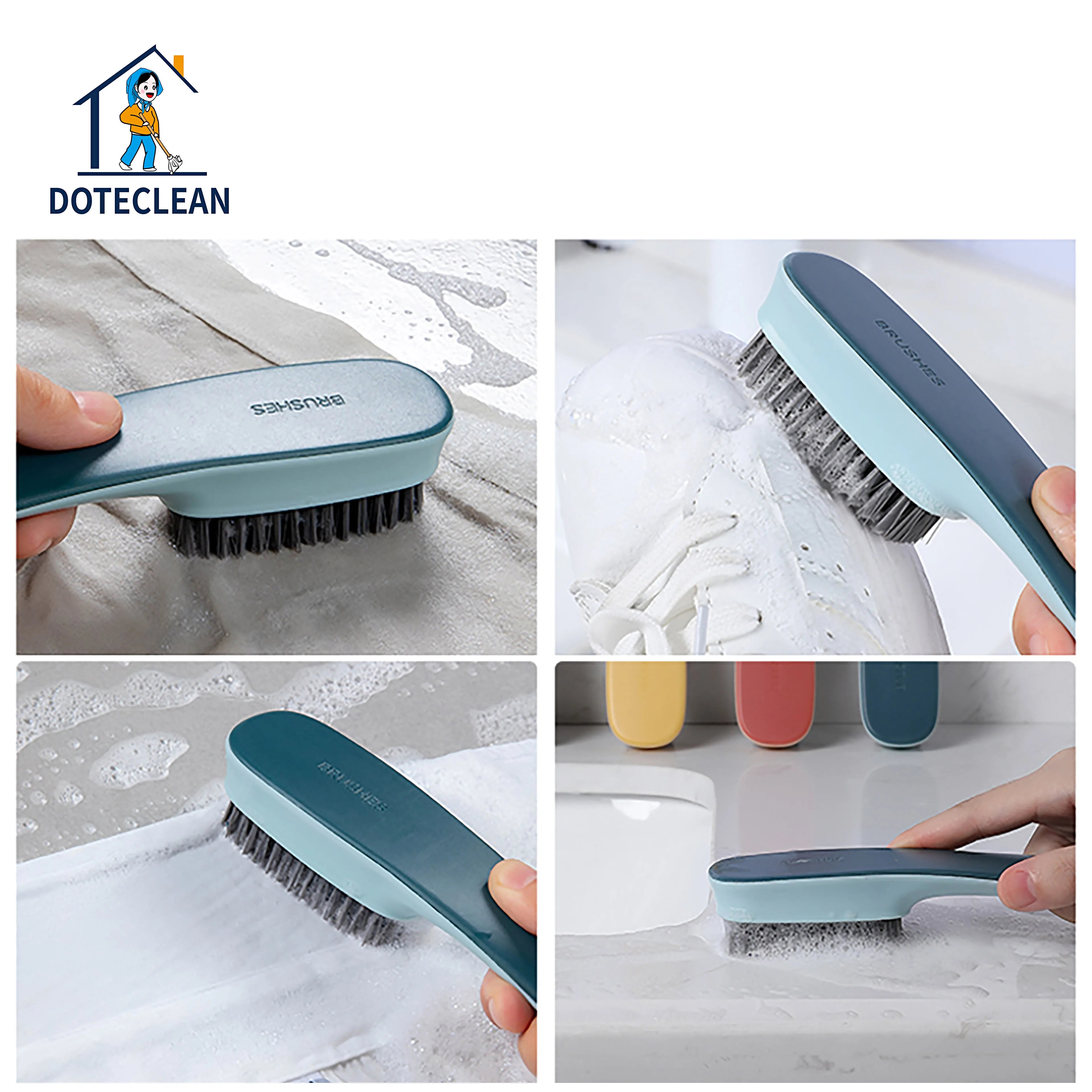 Plastic PP Long-Handle Laundry Cleaning Brush Super Cleaning Ability for Clothes & Shoes for Kitchen & Bathroom