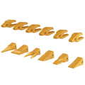 Excavator Heavy-Duty Bucket Tooth Extra Sharp Flat Tip Digging Bucket Teeth 1U3302 for E320 E323