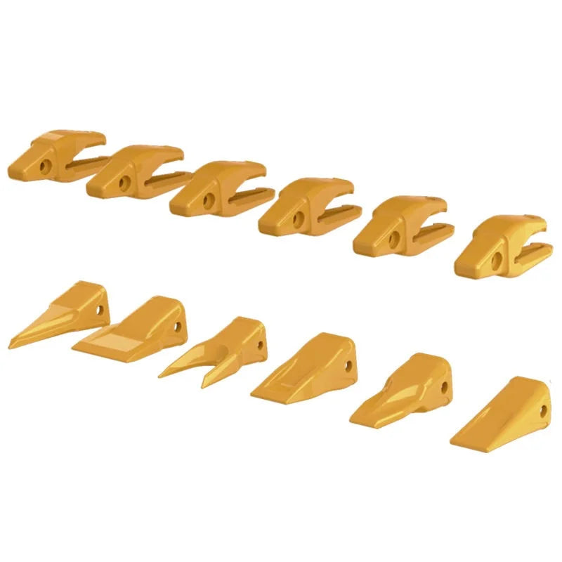 Excavator Heavy-Duty Bucket Tooth Extra Sharp Flat Tip Digging Bucket Teeth 1U3302 for E320 E323