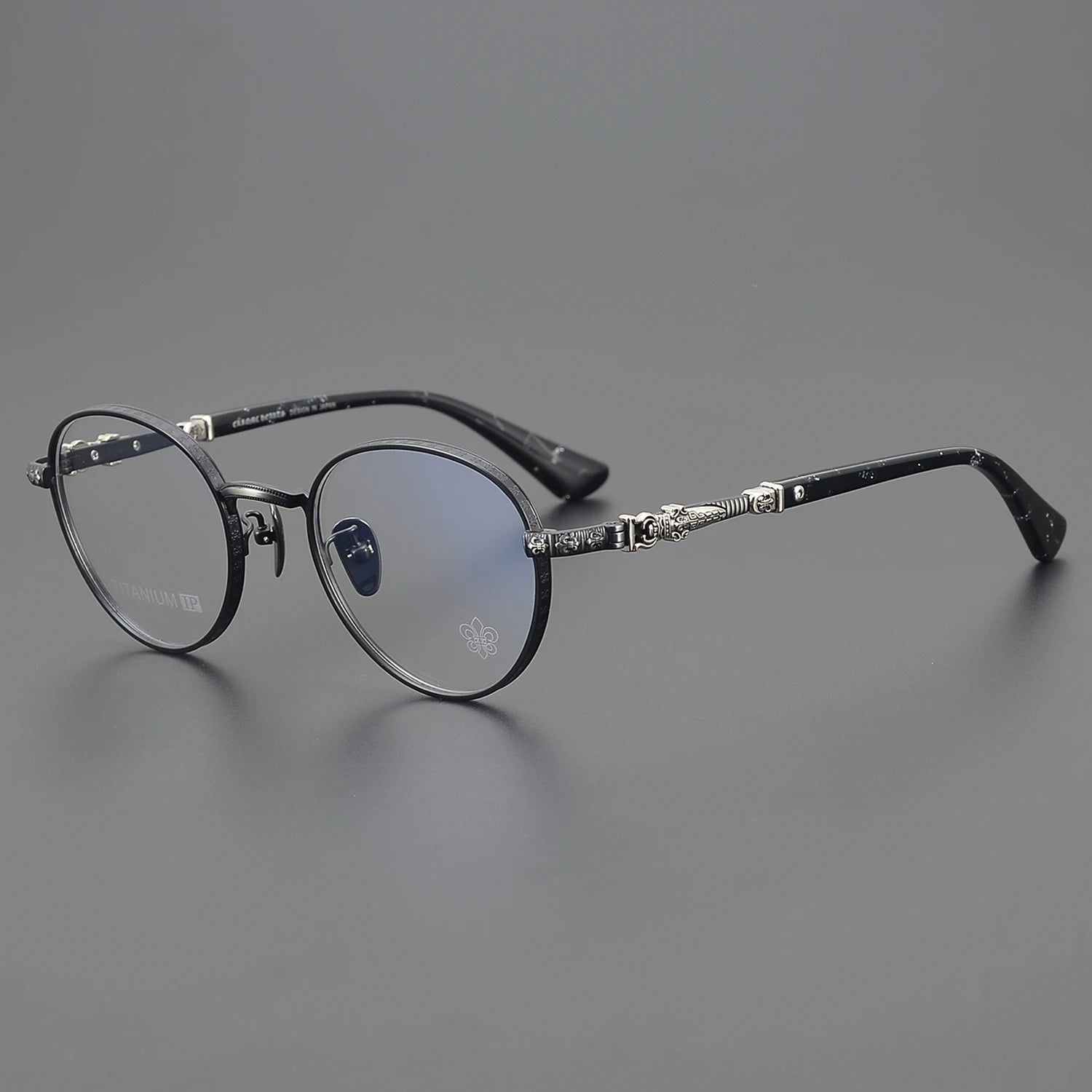 CH8073 High-End Luxury Retro Optical Eyeglasses Prescription Glasses Frame Exquisite Elliptical Design Myopia Presbyopia Outdoor