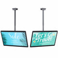 LCD Advertising Double Sided Screens Menu Board Did 49inch Digital Signage Touch Screen Backlit Window Display Acrylic