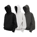 Heavyweight Thickened Loose Casual Versatile Solid Pattern Men's Hooded Sweatshirt