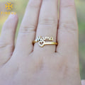 Happy Mothers Day Gifts 2024 Regalos Para Mama Women Stainless Steel Jewelry Mama Mothers Day Ring