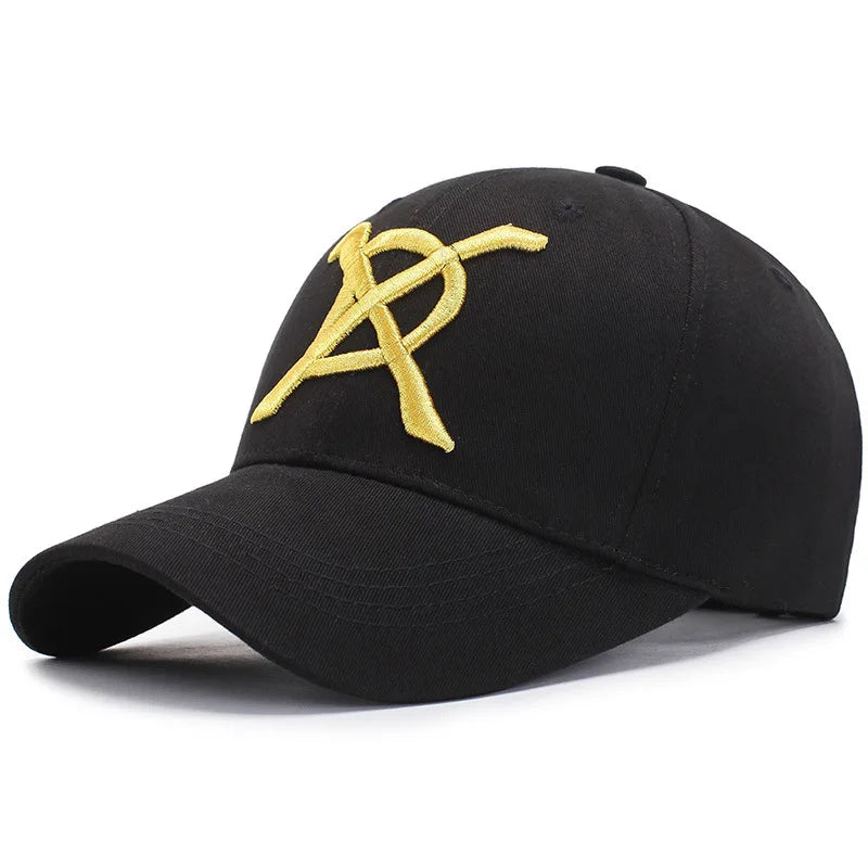 Custom Logo Oxford Dobby 6-panel Baseball Cap with Embroidery and Sport Print Adjustable Fitted Hat