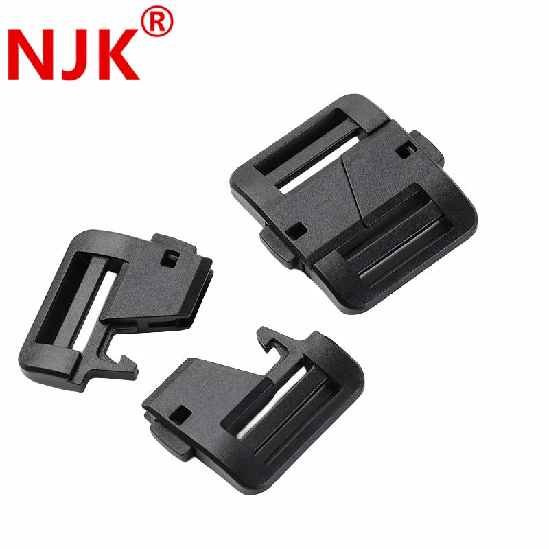 Custom High Quality Tactical Vest Webbing Strap Belt Adjustable Accessories Plastic Side Quick Release Buckle for Pet Collar