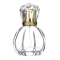 30ml 50ml Luxury Non-Spill Rectangle Shape Fragrance Sprayer Atomizer Hot Stamped Screw Cap Empty Perfume Glass Bottle Women