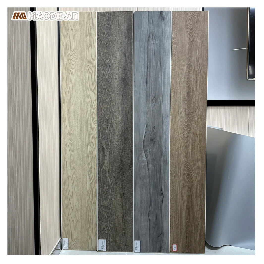 Hotel Office & School Interior Anti-Slip 4mm 5mm 6mm SPC Click Lock Interlocking PVC Vinyl Flooring for Indoor Use in Apartments