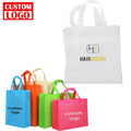 Festival Souvenir Reusable Foldable Shopping Non Woven Tote Bags Durable Non Woven Bag With Print Logo