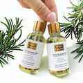 Private Label 100% Natural Rosemary Castor Oil Nourishing Scalp Private Label Hair Care Loss Treatment Hair Growth Oil Serum