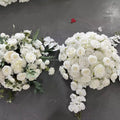 Romantic Desktop Decoration 50cm Diameter Green Leaves Greenery Wedding Centerpiece Flower Ball