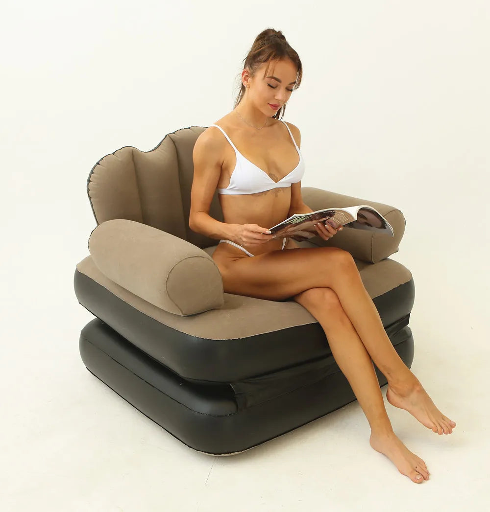 Foldable New One Inflatable Louger Air Sofa