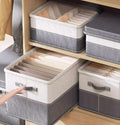 Custom Foldable Storage Box With Handle With Lid High Capacity Clothing Home Storage Box Wardrobe Storage Organizer