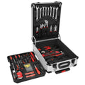 187 Pcs Dr Socket Wrench Set Professional Tool Set Aluminum Case Tool Kits With Rolling Tool Box Socket Set Wrench Spanner MegaBDM