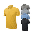Drop Shipping Men's Yellow Polo Shirt With Collar Unisex Uniform Shirts Logo Customizable Dry Fit Sports Golf Polo Shirts
