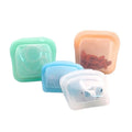 Small Silicone Reusable Storage Bag Portable Pill Snack Pouch Durable Food Grade EPA Free Eco-Friendly Pocket Bags