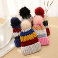 Cheap Wholesale Fashion Fleece Lining Acrylic Winter Women Beanie Knitted Cap
