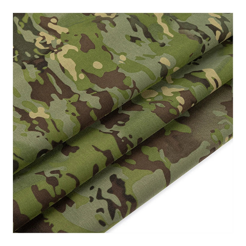 500D Customized 100%Nylon Green CP Anti Tearing Camouflage Cordura Fabric for Tactical Vest