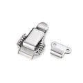 Cheap J108 Toolbox Hardware Stainless Steel Hasp Lock Spring Claw Toggle Latch Catch 50kg Capacity Carton Box Bag Packaging