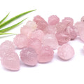 Wholesale Hot Sale Rose Quartz Strawberry Hand Made Crystal Mini Crafts Heading pink Crystal Crafts for Decoration