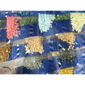 2.5mm Mosaic DMC 447 Color Diamond Stones Square Diamond Painting Drills