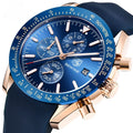 Top Luxury Reloj BENYAR 5140 Quartz Watch for Men Fashion Auto Waterproof Chronograph Men's Luminous Clock Relogio Masculino