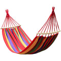 Garden Camping Outdoor Portable Hammock Thickened Widened Suitable Tourism Beach Balcony Rope Hammock