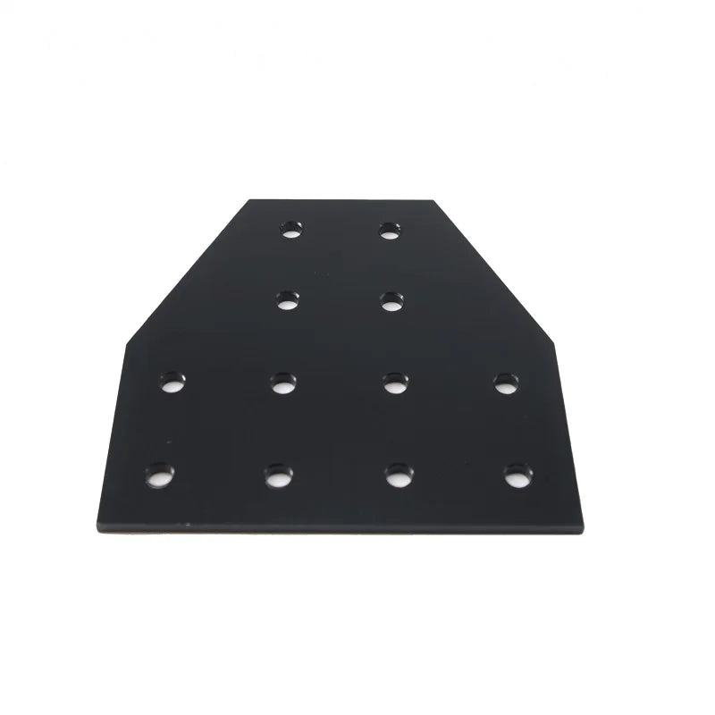 China  Manufacturer  30*60  6083 12 Hole Tee Joining Plate Steel Bracket for T- Slot Aluminum Profile 3060 4080 30x60mm