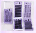 Private Label Comic Tapered Eyelashes 0.04mm Flat Base DIY Cluster Extension Segmented Manga Lashes Daily Gift